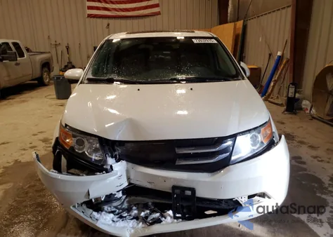 2016 Honda Odyssey Exl z USA, uszkodzony, nr VIN 5FNRL5H65GB097647